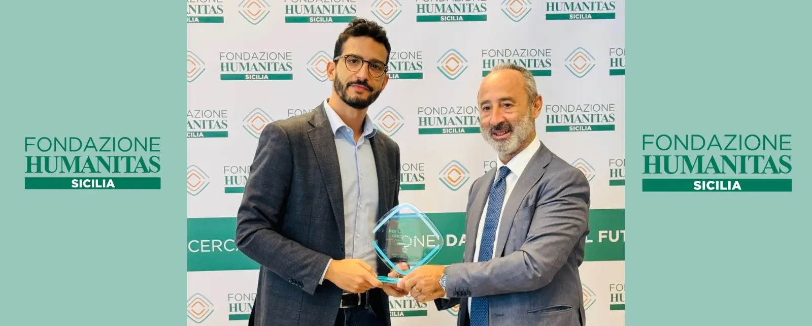 Valerio Gristina vincitore e alessandro Repici Presidente FHS